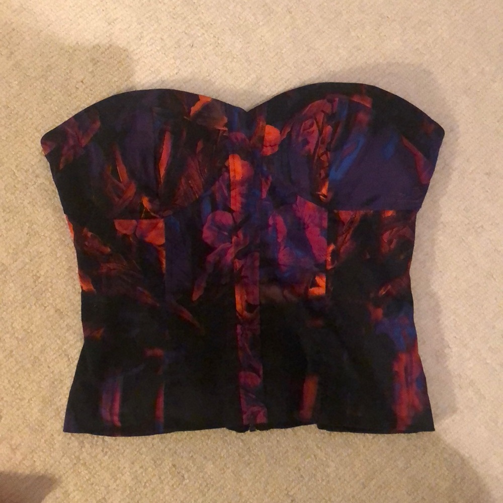 Floral corset